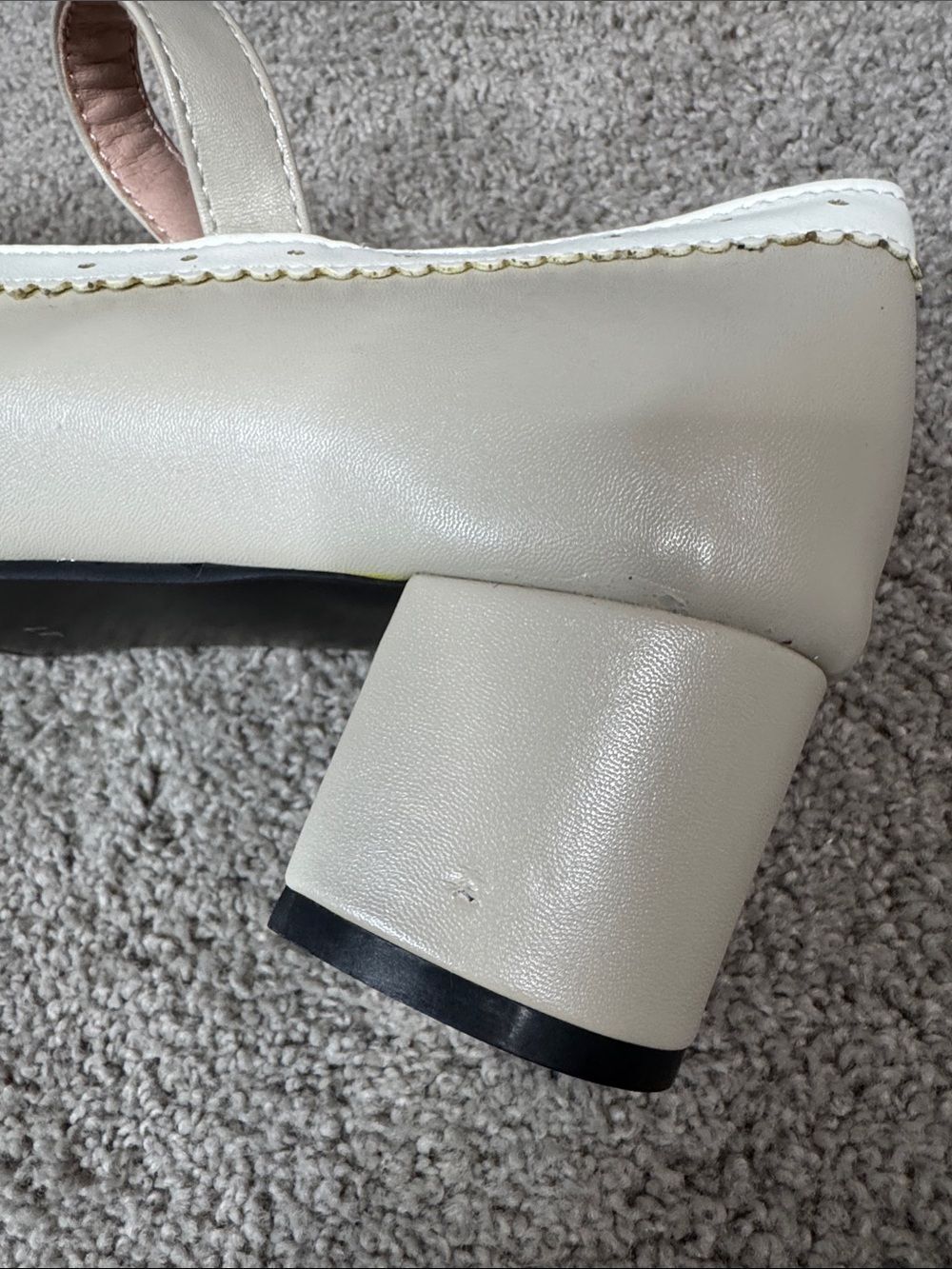 Women’s Chunky Heel Mary Jane Pumps Cute Bow Hearts Round Toe Size 9.5 NEW *READ - Picture 15 of 15